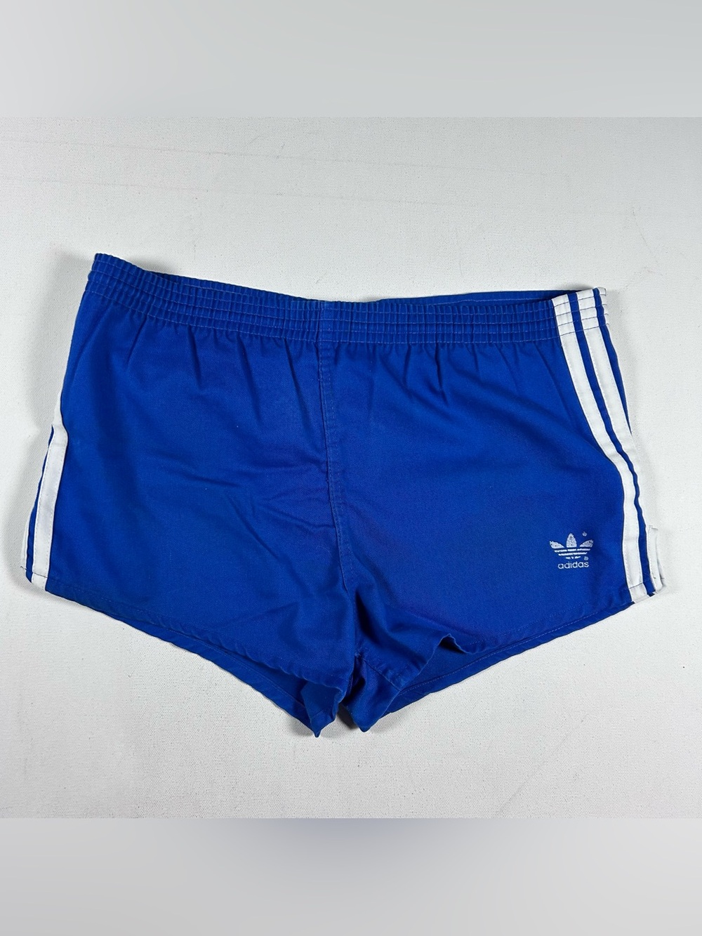 adidas Men's Athletic Shorts - Red & Blue with White Stripes - Picture 6 of 9